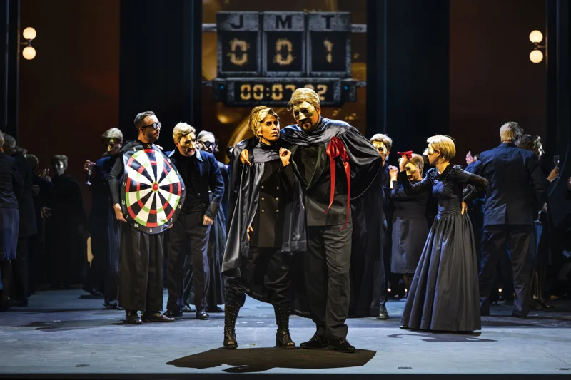 ERFURT/ Theater: EIN MASKENBALL von Giuseppe Verdi. Eine Dystopie unter der Erde: Verdi neu gedacht. Premiere
