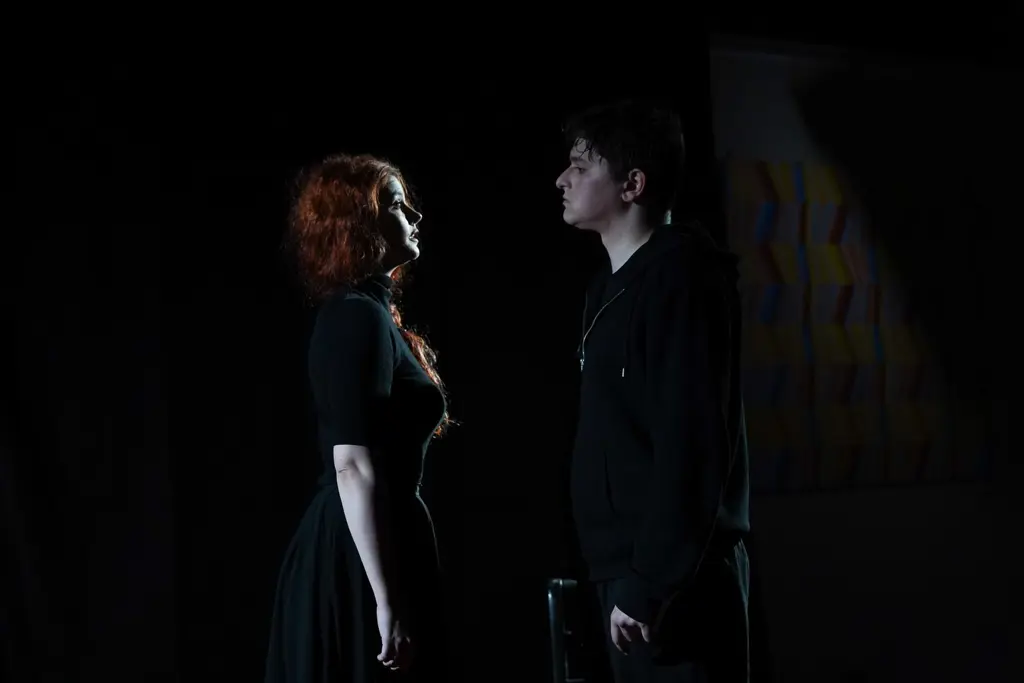 Luca und Sam in the dark 