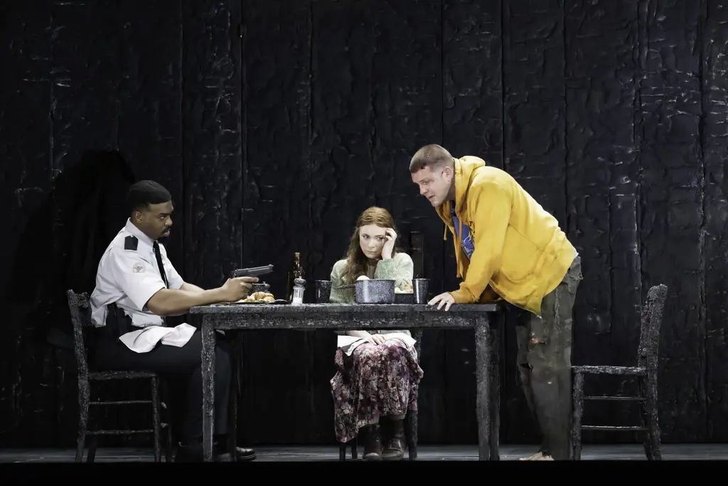 Soloman Howard, Natalys Romaniw and Stanislas de Barbeyrac in Die Walküre ©2025 Monika Rittershaus