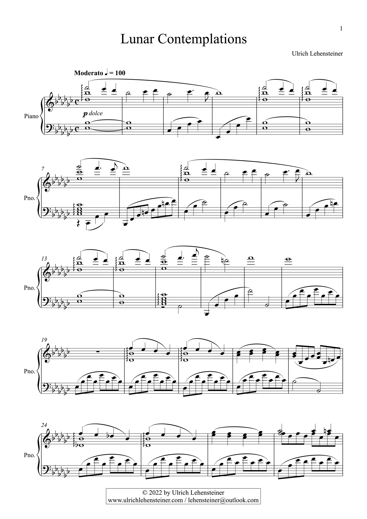 Lunar Contemplation cover